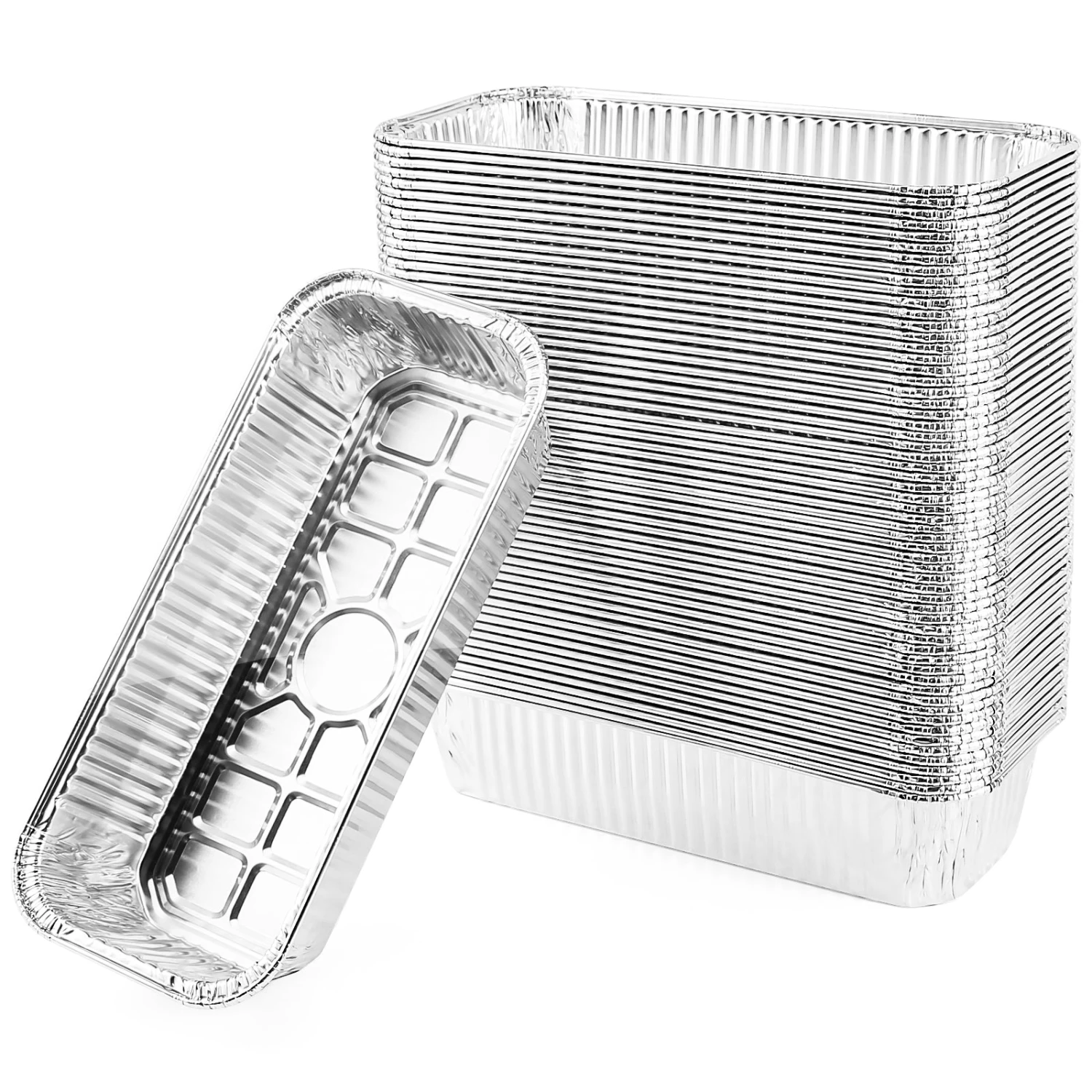 60Pcs Drip Pan Liner 6417 Kit For Weber Genesis II, LX, Summit 400/600, Gold/ Platinum, Traveler And SmokeFire Series Ex4/Ex6 Grills, Weber Parts 3 60Pcs Drip Pan Liner 6417 Kit For Weber Genesis II, LX, Summit 400/600, Gold/ Platinum, Traveler And SmokeFire Series Ex4/Ex6 Grills, Weber Parts