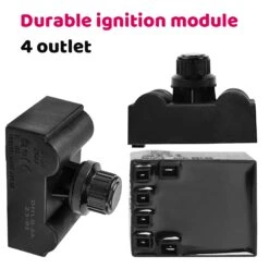 4 Outlet Surefire Ignition Kit For Nexgrill 720-0163, Switch Spark Generator Push Button Kit, Gas Grill Parts -Cheap Grill Store 03 dc7575d8 06b0 4bba 82b7 d74412b7cf77