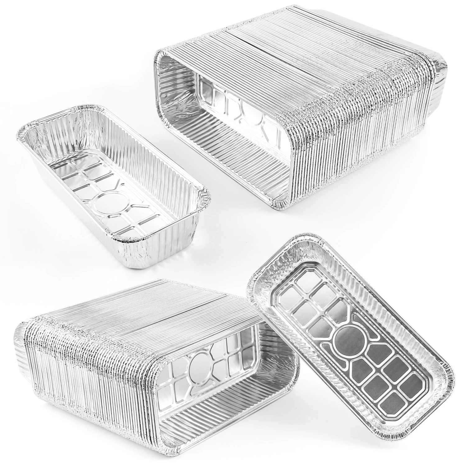 60Pcs Drip Pan Liner 6417 Kit For Weber Genesis II, LX, Summit 400/600, Gold/ Platinum, Traveler And SmokeFire Series Ex4/Ex6 Grills, Weber Parts 11 60Pcs Drip Pan Liner 6417 Kit For Weber Genesis II, LX, Summit 400/600, Gold/ Platinum, Traveler And SmokeFire Series Ex4/Ex6 Grills, Weber Parts - Image 9