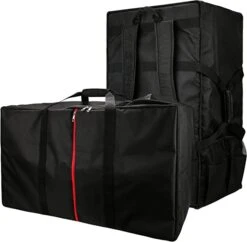 Carry Bag & Backpack For Weber Q1200, Go-Anywhere, Royal Gourmet PD1301S/R, Masterbuilt Smoke Hollow 205, Cuisinart CGG Grills, BBQ Storage Case Cover