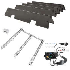 Repair Kit For Weber GS4 Spirit II E-310, II S-310, II 300 Series, 67025 Burners + 67046 Flavorizer Flavor Bars + 67053 Ignition Kit Grill Parts
