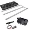 Burner Tube 7508 + Flavorizer Bars 7536 + Igniter 7509 + 7515 Drip Pan Kit For Weber Genesis Gold B & C (2002 & Newer) Grill
