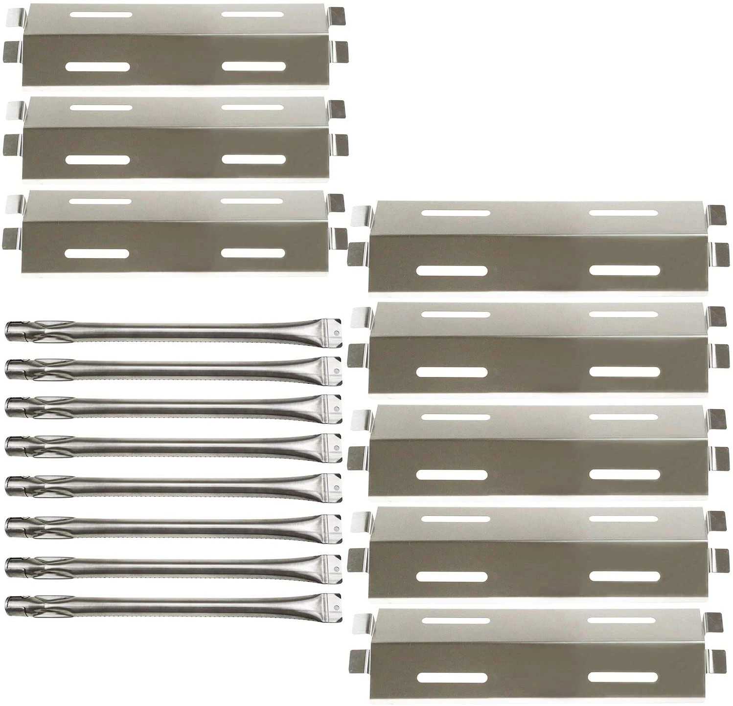 Grill Repair Kit For Sams Members Mark M3206ALP, M3207ALP, GR2039201-MM-00, M3206ANG 8 Burner Grills Burners And Heat Plates Set 3 Grill Repair Kit For Sams Members Mark M3206ALP, M3207ALP, GR2039201-MM-00, M3206ANG 8 Burner Grills Burners And Heat Plates Set