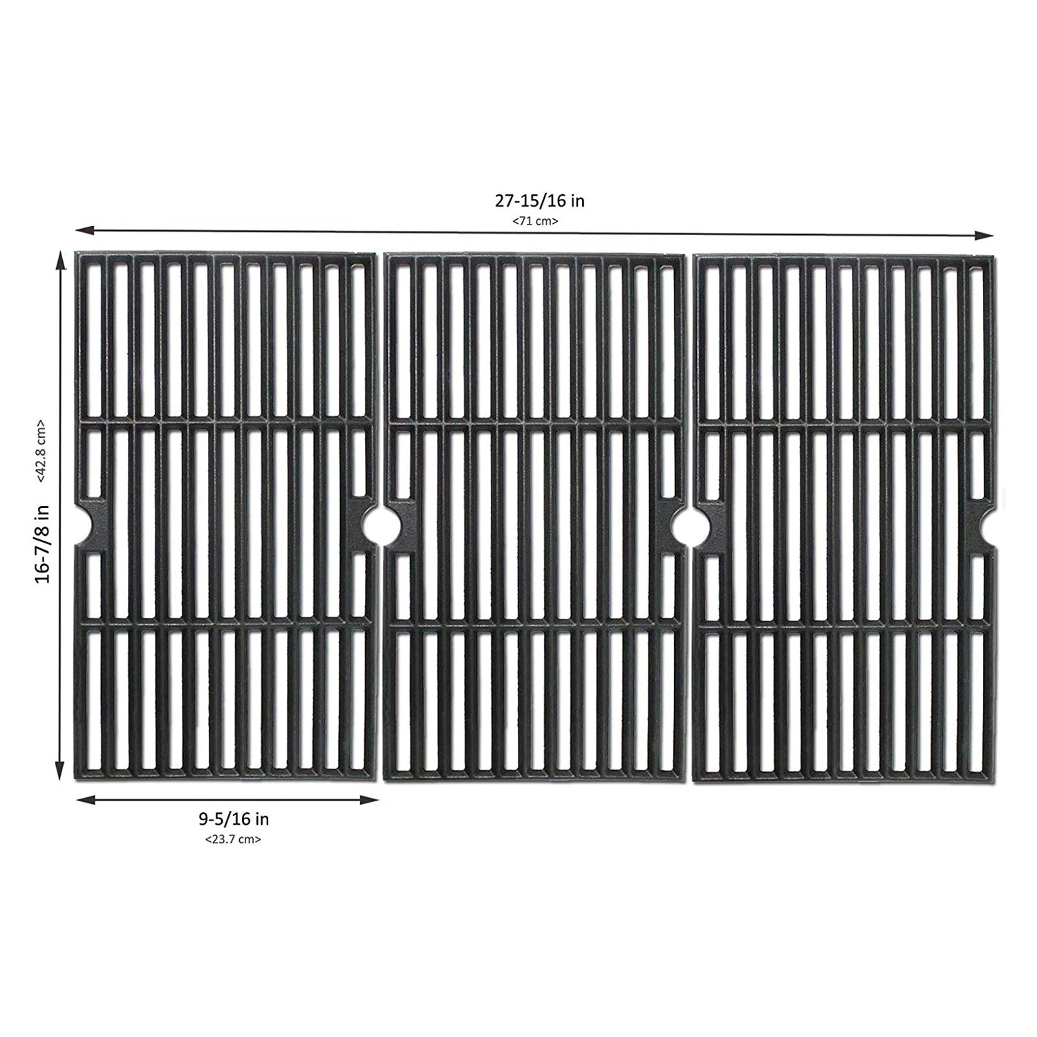 Cooking Grates For Char-Broil 4 Burner 463433016, 463462108, 466436513, 463421108, 466420908 Gas Grills 5 Cooking Grates For Char-Broil 4 Burner 463433016, 463462108, 466436513, 463421108, 466420908 Gas Grills - Image 3