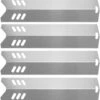 BBQ Heat Plates Kit Fits Dyna Glo DGB494SPB, DGB495SDP, DGB495SPB, DGB494SPB-1, DGF493BNP 4 Burner Gas Grills, Heat Shield Replacement Parts