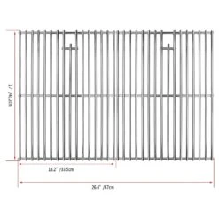 Grates For Nexgrill 720-0958A, 730-0958A, 720-0958AE, 730-0958AE Gas Grills, 17 X 26.4'' -Cheap Grill Store 1 cc2f6955 b34a 4325 83ad e720d58a6738