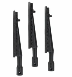 Replacement Cast-Iron Grill Burner For Kenmore 141.166400, 141.168600, 141.173371, 141.173373 Etc (3-Pack) Gas Models, 12-7/8" X 2-1/8"