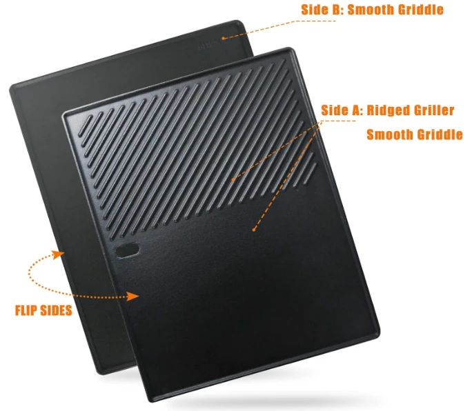 BBQ Griddle Plate For Nexgrill 720-0888S, 720-0888N, 720-0888B, 720-0888A, 720-0888 Gas Grills 10 BBQ Griddle Plate For Nexgrill 720-0888S, 720-0888N, 720-0888B, 720-0888A, 720-0888 Gas Grills - Image 8