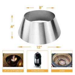 BBQ Whirlpool Vortex BBQ Grill Accessories For Weber, Charbroil Kettle Grills And The Big Green Egg, Kamando Ceramic Grills -Cheap Grill Store 2 18c6aee9 06cc 44ed 873d d9bf8eba1f78