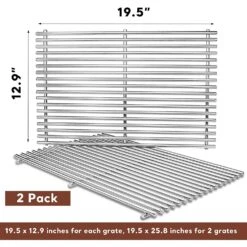 19 1/2'' Heavy Duty Thick Grill Grates For Weber Genesis E-310, E-320, E-330 Grill, 7524 9MM 304 SUS Replacement Parts -Cheap Grill Store 2 29591bcd 31f6 472c bf66 5387589cef76