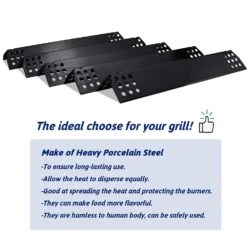 Heat Plates For Nexgrill 720-0896, 730-0896, 720-0882AE, 730-0882AE Etc Grill, 5Pcs Kit Porcelain Steel Replacement Parts -Cheap Grill Store 2 2a722744 a9d9 4dba 9c3f c63255ff1f7e