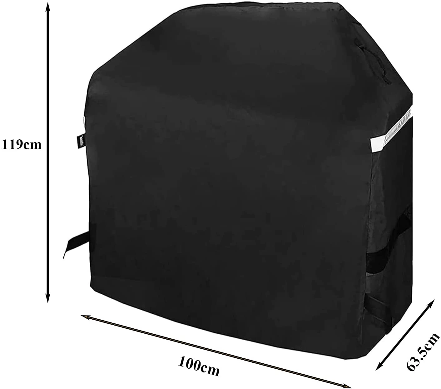 Premium Grill Cover 39 W X 25 D X 46 H Inch For Napoleon Triumph 3 Burner Gas Grills 4 Premium Grill Cover 39 W X 25 D X 46 H Inch For Napoleon Triumph 3 Burner Gas Grills - Image 2