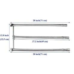 Repair Kit For Weber Spirit Side Knobs E-310, E-320 (2007 - 2012), Spirit 700 And Weber 900 3 Burner Grills, Grill Burner+ Flavor Bar+Ignitor+Drip Pan -Cheap Grill Store 2 b8c921e4 2708 42de 8cdc c00ca3fc8c2e