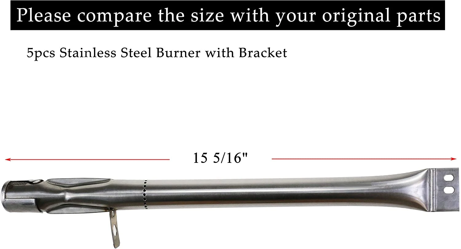 Burner Tubes Igniter Repair Kit For Brinkmann 810-842P-0, 810-4557-0, 810-4457-F 4 Burner Gas Grills 4 Burner Tubes Igniter Repair Kit For Brinkmann 810-842P-0, 810-4557-0, 810-4457-F 4 Burner Gas Grills - Image 2