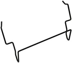 Grill Ceramic Heat Deflector Plate Grate Rack For Large & Medium Big Green Egg Ceramic Kamado Grills, Perfect Accessory To Store Grill Grate