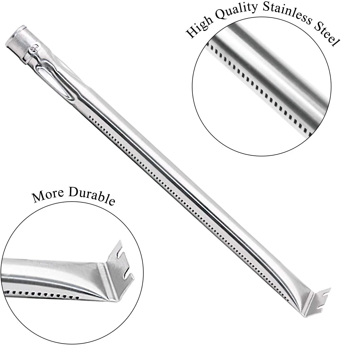 Repair Parts Kit For Charmglow 720-0230, 720-0036 3 Burner Grills, Burners + Heat Plates + Thermometers Kit 6 Repair Parts Kit For Charmglow 720-0230, 720-0036 3 Burner Grills, Burners + Heat Plates + Thermometers Kit - Image 4