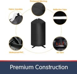 Grill Cover 19.5'' Dia X 32'' H For George Foreman GFO3320, GFO240, 240SQ And Similar Size Grills -Cheap Grill Store 3 3df75924 650f 472c 8c7a 58b4f8a520af