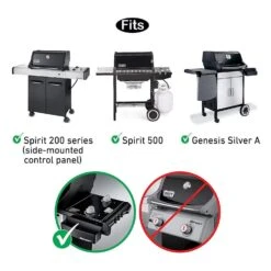 Repair Kit For Weber Spirit Side Knobs E-200, S-200, E-210, S-210 And Spirit 500 2 Burner Grills, 7507 Grill Burner + 7535 Flavor Bar + 7509 Ignitor 13 Repair Kit For Weber Spirit Side Knobs E-200, S-200, E-210, S-210 And Spirit 500 2 Burner Grills, 7507 Grill Burner + 7535 Flavor Bar + 7509 Ignitor -Cheap Grill Store 3 44bd42b0 061e 4958 b77c 86c257a7165e