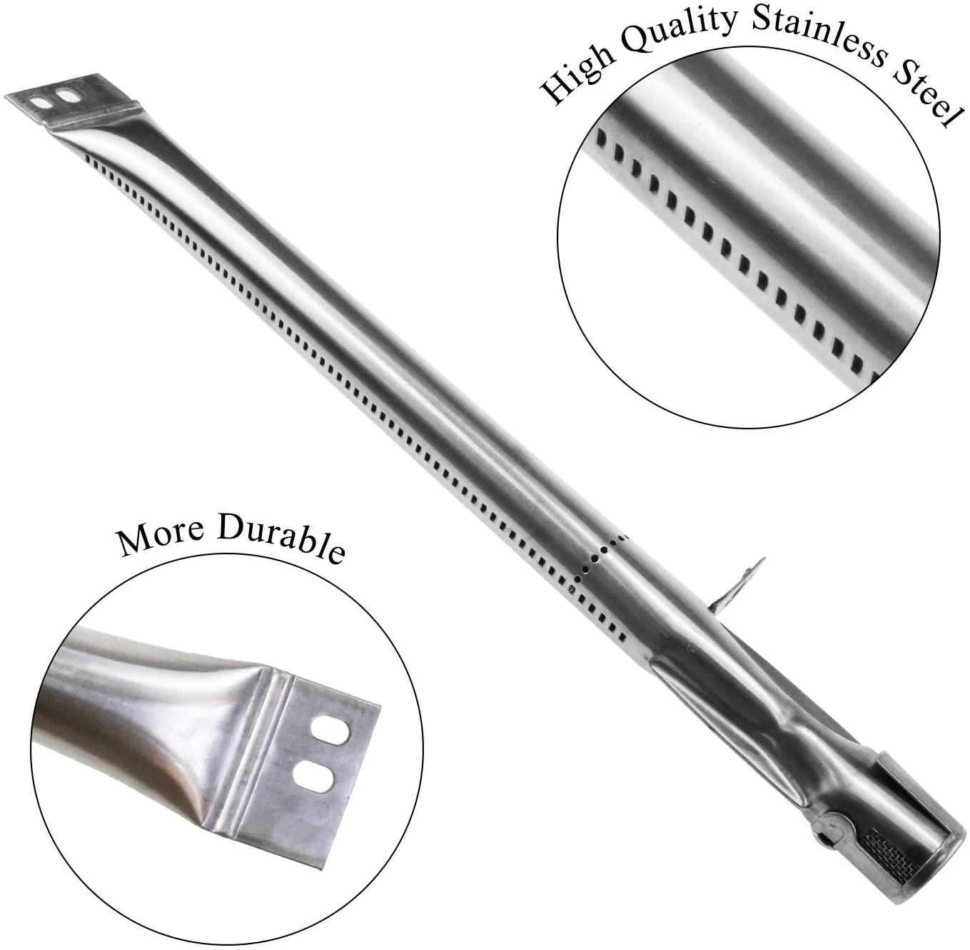 Burner Tubes Igniter Repair Kit For Brinkmann 810-842P-0, 810-4557-0, 810-4457-F 4 Burner Gas Grills 5 Burner Tubes Igniter Repair Kit For Brinkmann 810-842P-0, 810-4557-0, 810-4457-F 4 Burner Gas Grills - Image 3