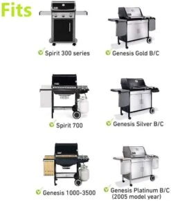 17.4'' Grill Cooking Grates 7525 For Weber Genesis Gold B, Gold C Gas Grills -Cheap Grill Store 3 afa56da8 6ceb 488f 81ba 0b91fd418322