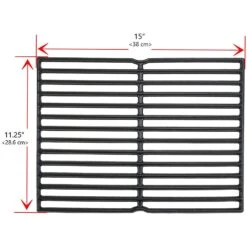 15 Grill Grates For Weber Spirit Side Knobs E-200, S-200, E-210, S-210 And Spirit 500 2 Burner Grills, Cast Iron Weber 7522 Grill Parts -Cheap Grill Store 3 bfb38faa 9a3d 457c a3d1 56d34cc4af81