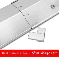 Heat Plate Shield 4 Pcs Kit For Brinkmann & Charmglow 11.75 To 21 X 3.75, SUS 304 Steel -Cheap Grill Store 3 de0c5dd4 9aa6 46a1 ab17 20420f72257d