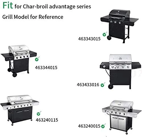 Grill Parts Kit For Char-broil Advantage 469432215, 463432215 4 Burner Grills 6 Grill Parts Kit For Char-broil Advantage 469432215, 463432215 4 Burner Grills - Image 4