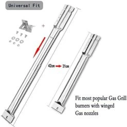 Grill Burner Adjustable 4 Pack From 12.2 To 16.5 Inch/ 31 To 42 Cm For Most BBQ Gas Grills -Cheap Grill Store 41EEhNUKuRL. AC 1