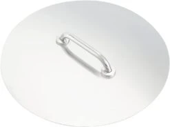 Stainless Steel 22 Inch Dia Round Drop-in Patio Fire Pit Burner Pan Ring Lid Cover