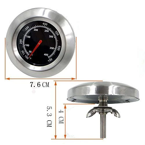Thermometer Temp Gauge Heat Indicator For Expert Grill Gas Grills 5 Thermometer Temp Gauge Heat Indicator For Expert Grill Gas Grills - Image 3
