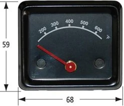 Heat Indicator Temperature Gauge Thermometer Fits For Mr. Steak MS-3B, MS-4B, MS-5B Series Grills -Cheap Grill Store 41xt 6xNt6L. AC 9f13b3ce 072f 4b7c 90b4 c5b40409ad88