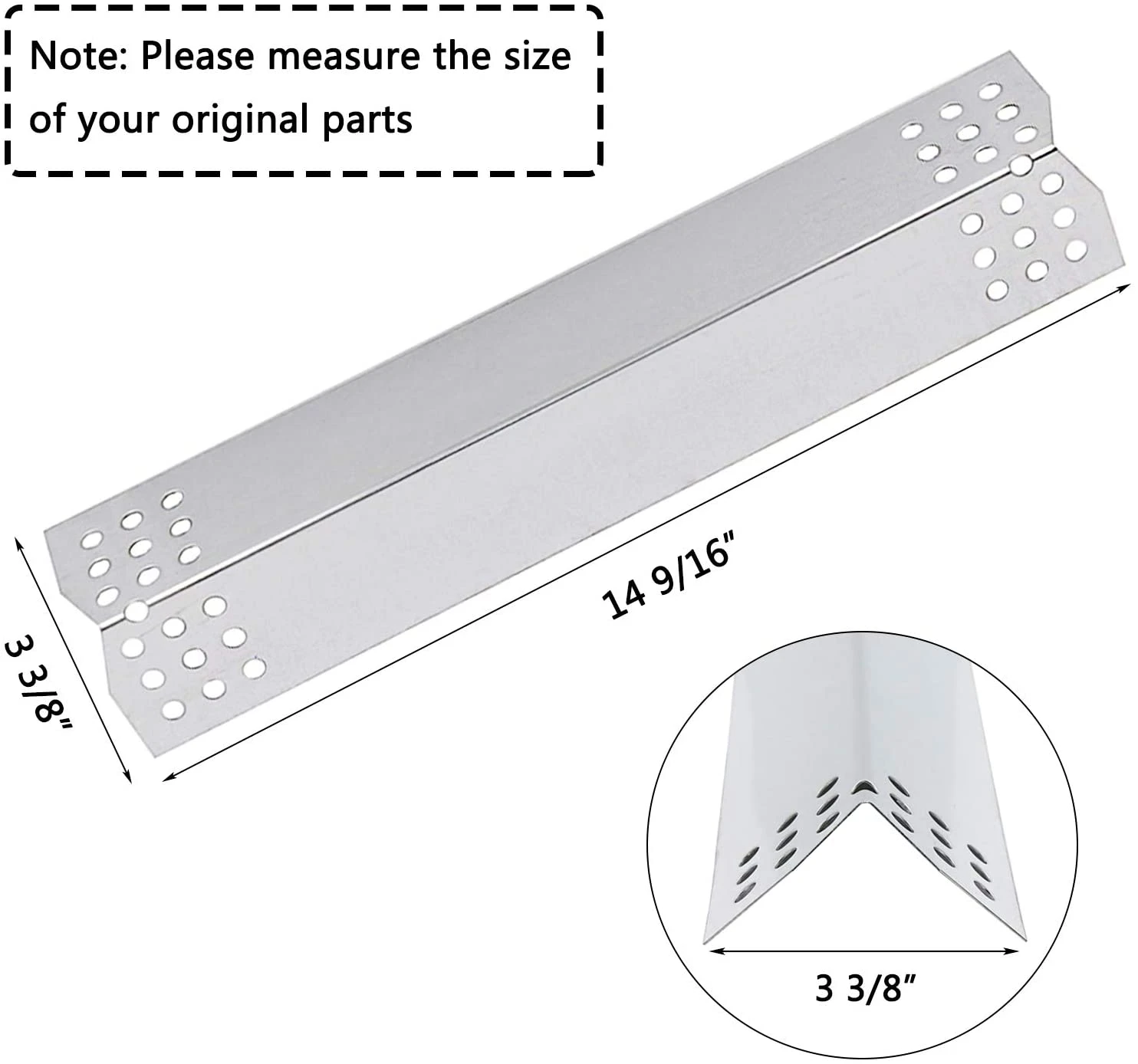 BBQ Parts Kit Fits Nexgrill 4 Burner 720-0783, 720-0783B, 720-0783C, 720-0783S Grills, Burners, Heat Tents, Igniters Set 6 BBQ Parts Kit Fits Nexgrill 4 Burner 720-0783, 720-0783B, 720-0783C, 720-0783S Grills, Burners, Heat Tents, Igniters Set - Image 4