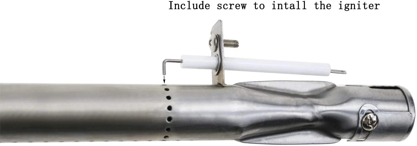 Burner Tubes Igniter Repair Kit For Brinkmann 810-842P-0, 810-4557-0, 810-4457-F 4 Burner Gas Grills 6 Burner Tubes Igniter Repair Kit For Brinkmann 810-842P-0, 810-4557-0, 810-4457-F 4 Burner Gas Grills - Image 4