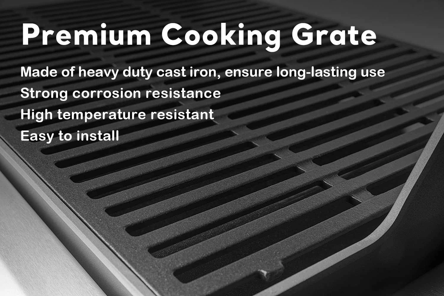 17.5 Grill Grates For Weber Genesis Silver B & Genesis Silver C Models, 7638 Replacement Parts 6 17.5 Grill Grates For Weber Genesis Silver B & Genesis Silver C Models, 7638 Replacement Parts - Image 4