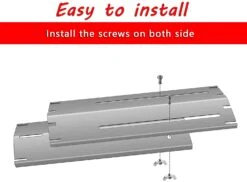 Heat Plate Shield 4 Pcs Kit For Brinkmann & Charmglow 11.75 To 21 X 3.75, SUS 304 Steel -Cheap Grill Store 4 7e70b5b6 5562 4188 9956 0f7bb2cca47e