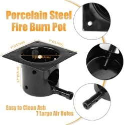 Porcelain Enameled Fire Burn Pot, Hot Rod Ignitor, Auger Motor And Induction Fan Parts Kit For Pit Boss Pellet Grills -Cheap Grill Store 4 94a26cd2 45d5 4043 8a1b d1d09dd379e2