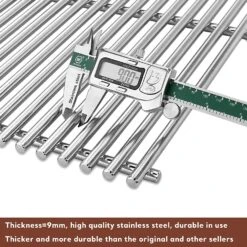 19 1/2'' Grill Grates For Weber Genesis 300 Series Models, 7524 9MM 304 SUS Replacement Parts -Cheap Grill Store 4 96f8e0bd cc57 4711 846c d04f8c7a5c6e