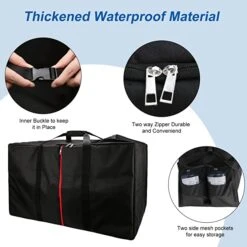 Carry Bag & Backpack For Weber Q1200, Go-Anywhere, Royal Gourmet PD1301S/R, Masterbuilt Smoke Hollow 205, Cuisinart CGG Grills, BBQ Storage Case Cover -Cheap Grill Store 4 b5a06ecb 73d0 4dc3 bce6 753d9eeae6d3