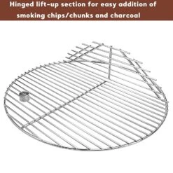 Ceramic Grill 19.5 Grate Fits Char-Griller Akorn, Kooker Kamado Ceramic Grills, Stainless Steel Grill Replacement -Cheap Grill Store 4 d0dbff7c 3510 4d28 91c8 a7e261aa3106