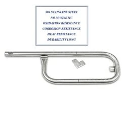 17 1/4'' Grill Burner For Weber Baby Q, Q100, Q120, Q1000, Q1200, SSA 304 Steel 60040 Grill Replacement Parts -Cheap Grill Store 4 dd68233f f523 40a6 a0b1 0990536347bd