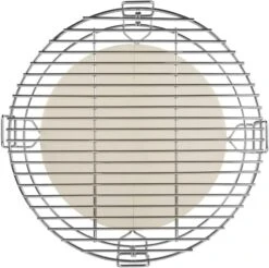 Cooking System Accessories For Kamado Joe Classic, Large Big Green Egg, Pit Boss Etc 18 Inch Ceramic Grills, Grates, Base Rack And Pizza Stone Kit -Cheap Grill Store 51 Zmak8JiL. AC