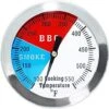 BBQ Grill Thermometer Temperature Gauge 2 X2'' 100 To 550F For Oil Drum BBQ, UDS Smoker, Pit Wood Smoker, Charcoal Smokers