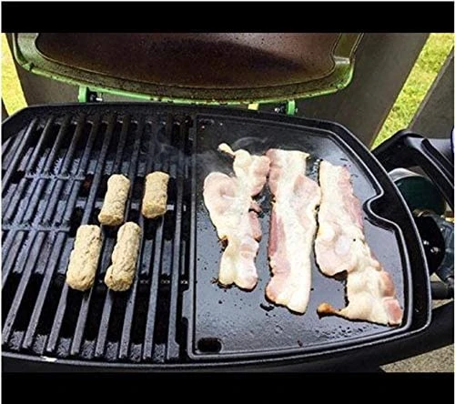 12.6'' Grill Griddle Grates For Weber Q100 Q120 Q1000 Q1200 Series Gas Grills, 6558 Replacement Parts 8 12.6'' Grill Griddle Grates For Weber Q100 Q120 Q1000 Q1200 Series Gas Grills, 6558 Replacement Parts - Image 6