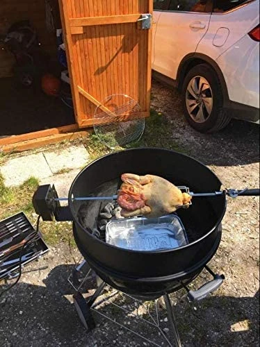 Universal Black Grill Electric Replacement Rotisserie Motor 120 Volt 4 Watt With Off Switch For 5/16'' Rods 8 Universal Black Grill Electric Replacement Rotisserie Motor 120 Volt 4 Watt With Off Switch For 5/16'' Rods - Image 6