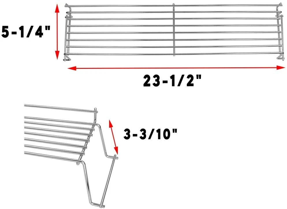 Grill Warming Rack For Weber Genesis E310, E320, E330, S310, S320, S330, EP310, CEP310, EP320, CEP320, EP320, CEP330 Grills, Weber Parts 65054 5 Grill Warming Rack For Weber Genesis E310, E320, E330, S310, S320, S330, EP310, CEP310, EP320, CEP320, EP320, CEP330 Grills, Weber Parts 65054 - Image 3