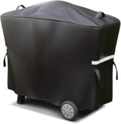 Grill Cover 7112 For Weber Q200, Q300, Q2000, Q3000 With Q Cart Series Grills