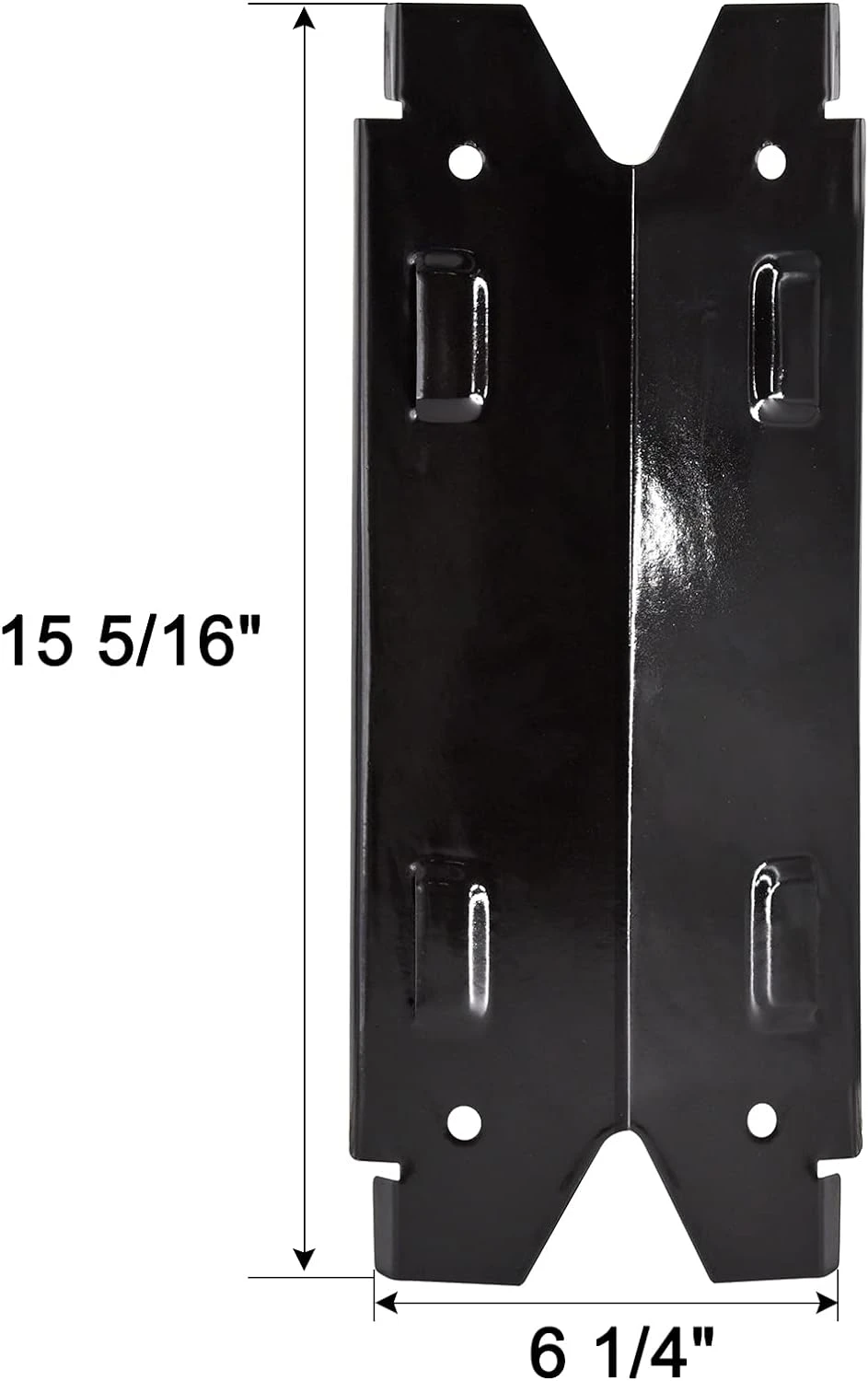 Replacement Parts Kit For Brinkman 810-3660-0, 810-3660-F, 810-3660-S, 810-3661-F Gas Grills, Burners, Heat Plates, Crossover Tubes Set 5 Replacement Parts Kit For Brinkman 810-3660-0, 810-3660-F, 810-3660-S, 810-3661-F Gas Grills, Burners, Heat Plates, Crossover Tubes Set - Image 3