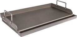 Fry Griddle For Gas Grill, 25"x 16” Cooking Griddle Pan Flat Top Plate For Gas Stove, Grills Fits Camping Stove Outdoor Tailgating Parties Grilling