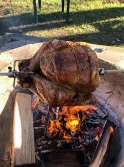 Barbecue Rotating Cordless Dual Post Open Fire Spit Rotisserie Grill System With 38 Inch Spit Rod Campfire Grilling Accessories -Cheap Grill Store 51qbRTj8rvL. AC