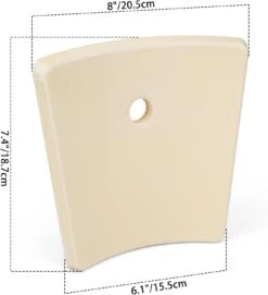 Charcoal Ash Basket Firebox With Heat Deflector For Char-Griller Akorn Kamado Kooker Charcoal Grills -Cheap Grill Store 51qbuGbyZ2L. AC SL1500